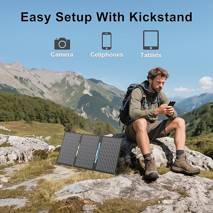 E-POWO 45W Portable Solar Panels Chargers - Image 5