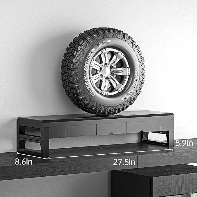 Computer monitor stand with three drawer ，22W charging, 2 USB 3.0, and 1 USB - Image 5