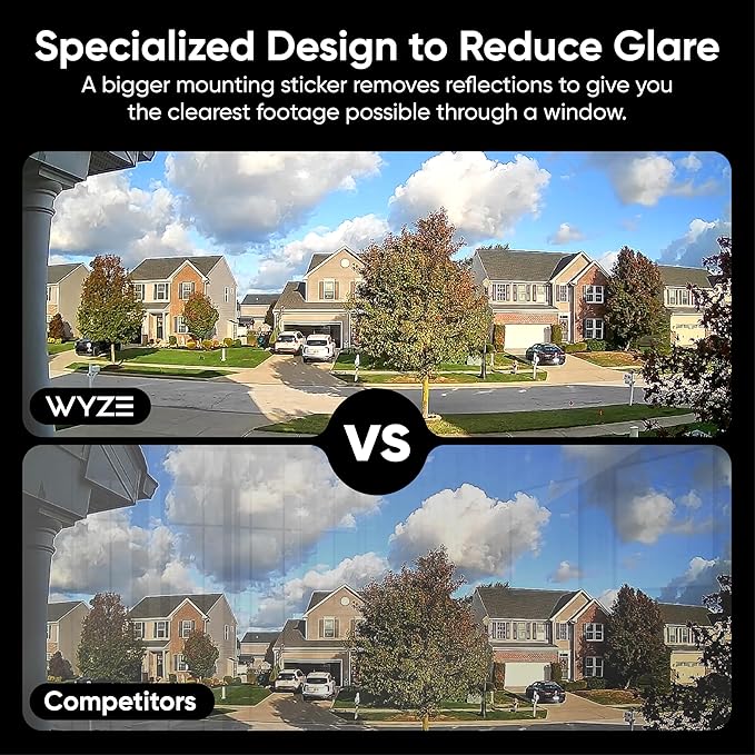 Wyze Window Camera, WiFi Indoor HD Home Security Camera, Upgraded Color Night - Image 5