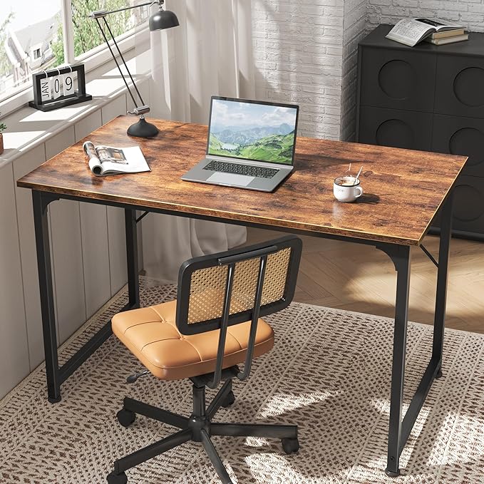 Huuger Computer Desk, 40 Inch Office Desk, Gaming Desk - Image 7