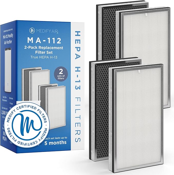 Medify MA-112 Genuine Replacement Filter Set by MEDIFYAIR