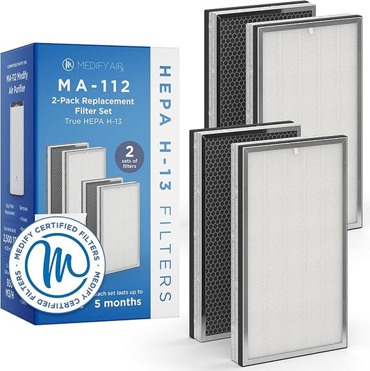 Medify MA-112 Genuine Replacement Filter Set by MEDIFYAIR
