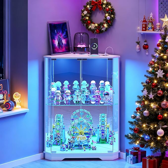 Dystler Corner Display Cabinet by CraftYourIdealHomeLife