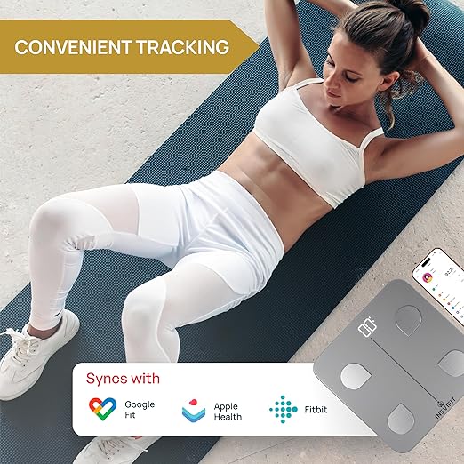 INEVIFIT Smart Body Fat Scale, Highly Accurate Bluetooth Digital Bathroom Body - Image 3