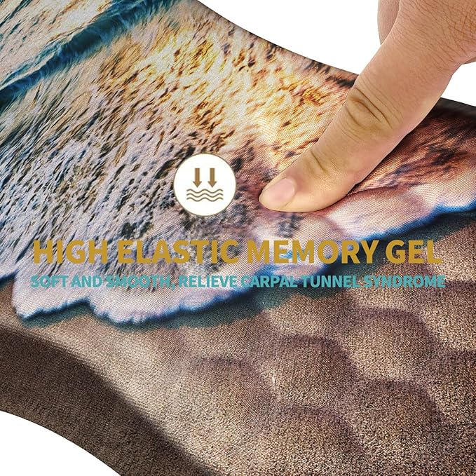 Hokafenle Ergonomic Mouse Pad Wrist Support - Image 3