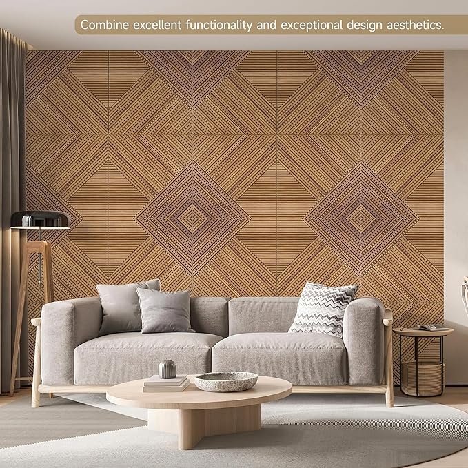 Autorific Acoustic Wall Panels, 6 Pack Total Size 72 x 48 Inches, Self-Adhesive - Image 5