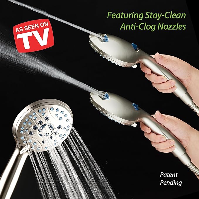 Hotel Spa AquaCare for California As-Seen-On-TV High Pressure Handheld Rain - Image 3