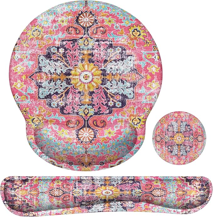 iLeadon Ergonomic Mouse Pad Set by iLeadon