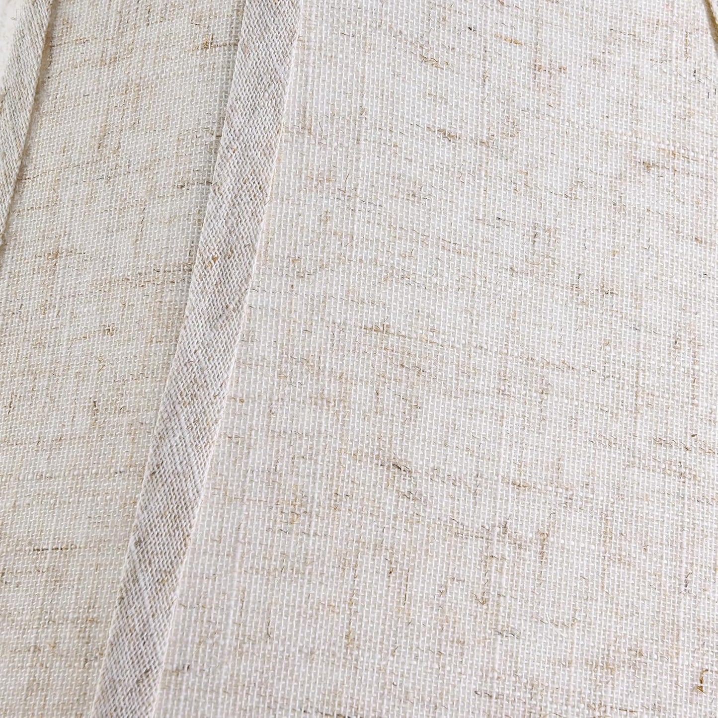 GO&SO Beige Oatmeal Square Lamp Shade for Table Lamps,Floor Lamps 8"x14"x11 | 0.41" Spider,Rectangle Lamp Shades Set of 1,Cut Corner Natural Fabric Shade for Bedroom Lamps Replacement,Fold Easy Assembly