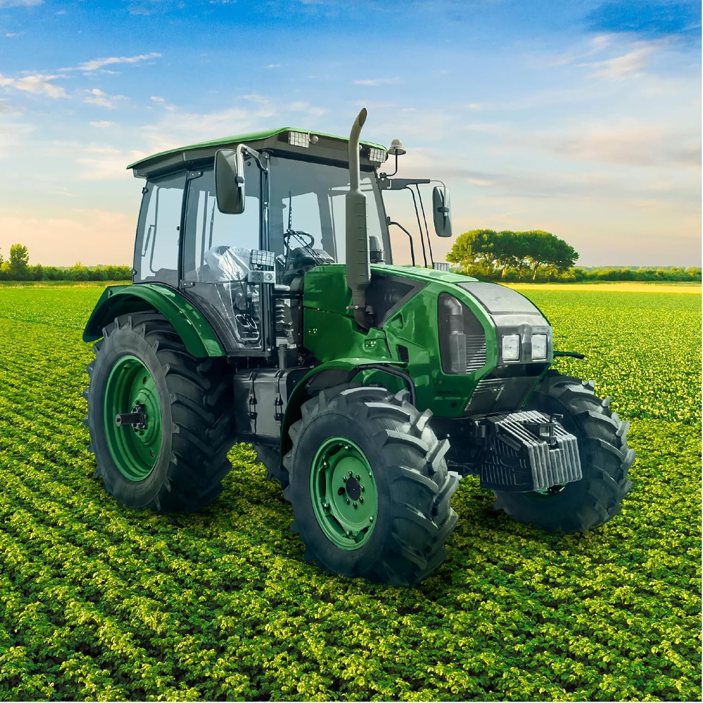 Rust-Oleum Farm & Implement JD Green Spray Paint | Tractor Touch Up Paint, Equipment Restoration, Fade Resistant Color, Fast Dry Formula, Farm Equipment Finish, 12 oz