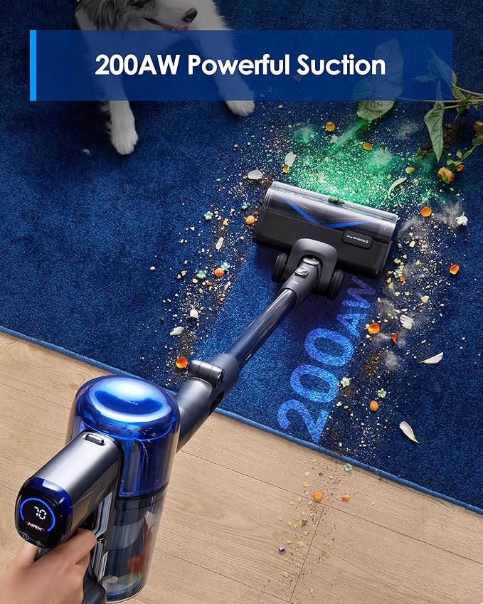 Tineco Pure ONE S70 Cordless Vacuum Cleaner, 200AW Powerful Suction, 3D Sense - Image 2