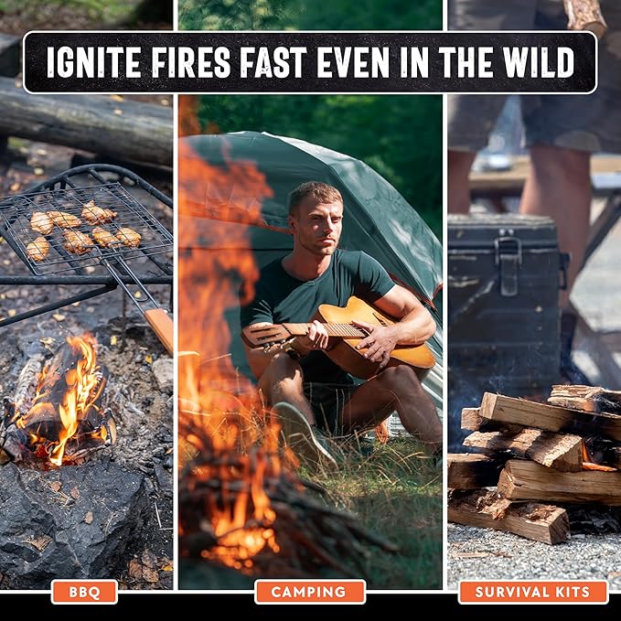 40lb Fatwood Fire Starter Sticks | 100% Natural Fire Starters - Image 7