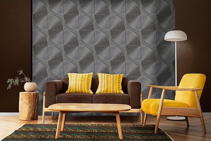 From Plain To Beautiful In Hours 9002 Arc Swell PVC 12 in x 12 in Peel and - Image 8