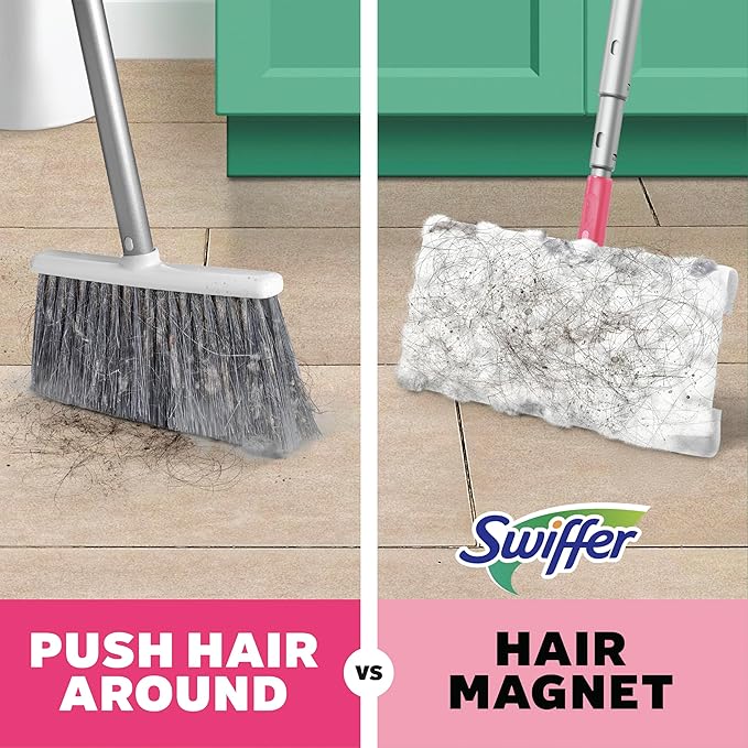 Swiffer Sweep and Mop Deluxe, Limited Edition Pink Wicked: - Image 14