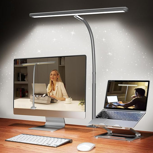 Airlonv LED Desk Lamp for Office Home, Eye-Caring Desk Light by Airlonv