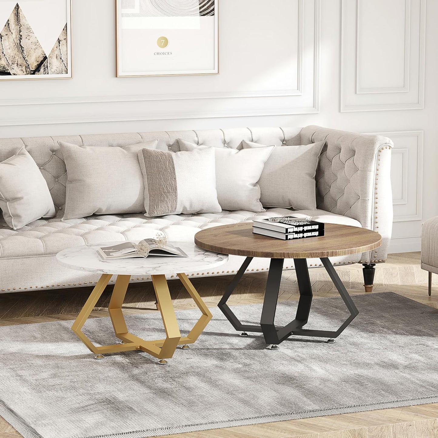 Coffee Table Legs 16 inch, Metal Table Legs Diamond Shape Black Industrial Modern Bench Chair Base Furniture Legs Desk Leg (Black)