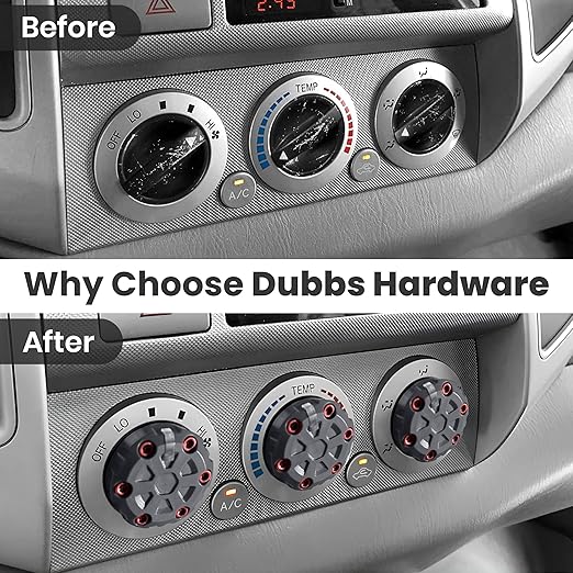 2nd Gen Tacoma Accessories AC Knob Upgrade - Image 6