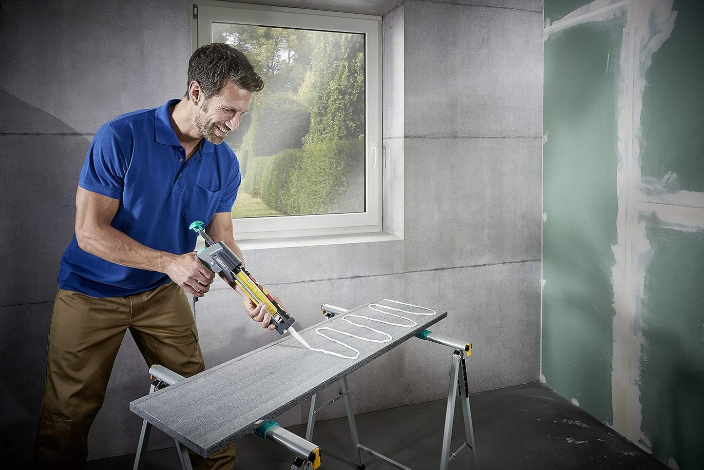 wolfcraft 4356000 1聽MG 600 PRO-Mechanical caulking Gun