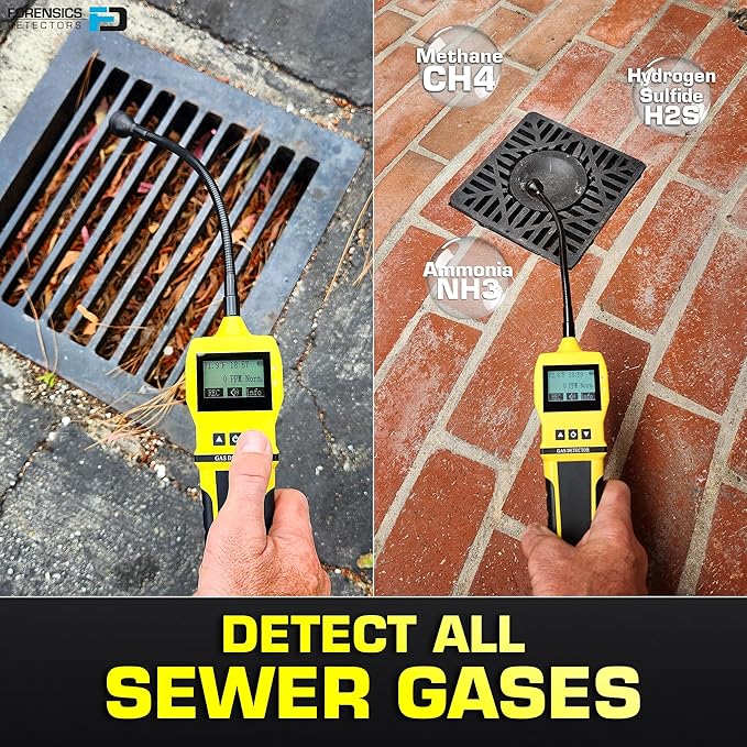Sewer Smell Leak Detector by Forensics | 20-Year Sensor | Bathroom, Plumbing | - Image 5