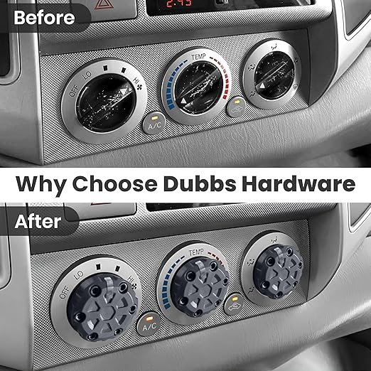 2nd Gen Tacoma Accessories AC Knob Upgrade - Image 6