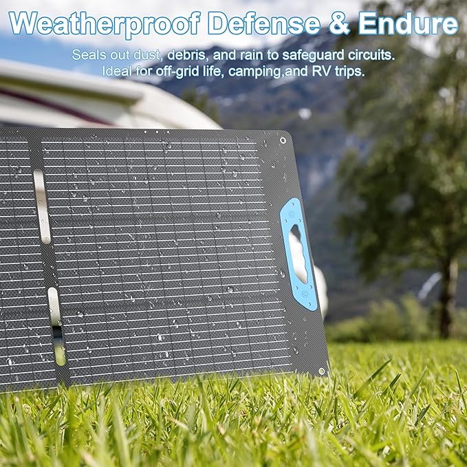 400W Portable Solar Panel for Power Station, 23.5% High Efficiency ETFE - Image 5