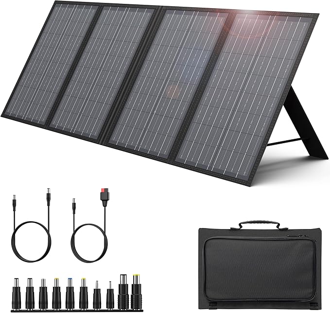 ENGINSTAR 60W Foldable Solar Panel Charger by ENGINSTAR