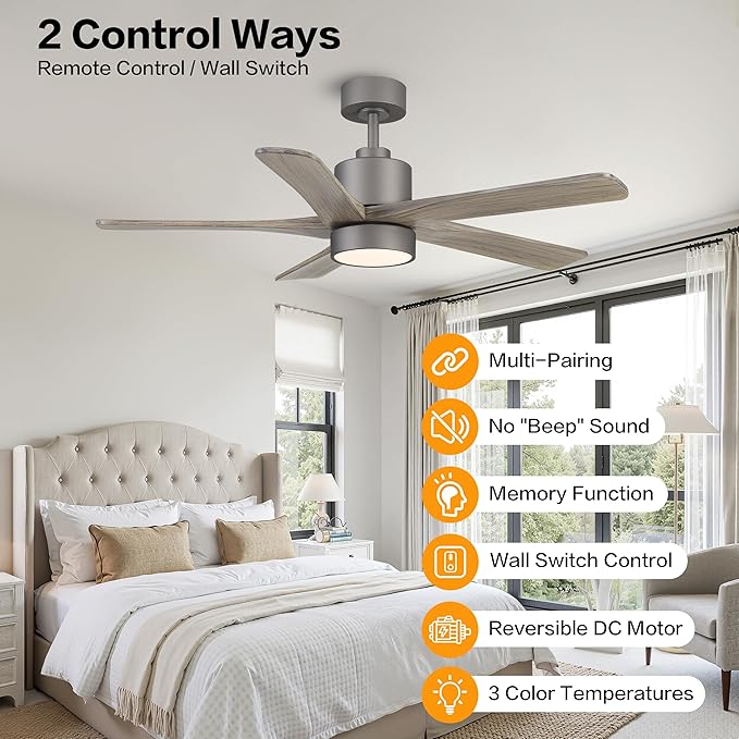 WINGBO 48 Inch DC Ceiling Fan - Image 2