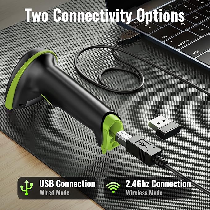 Tera Barcode Scanner Wireless Versatile 2-in-1 - Image 8