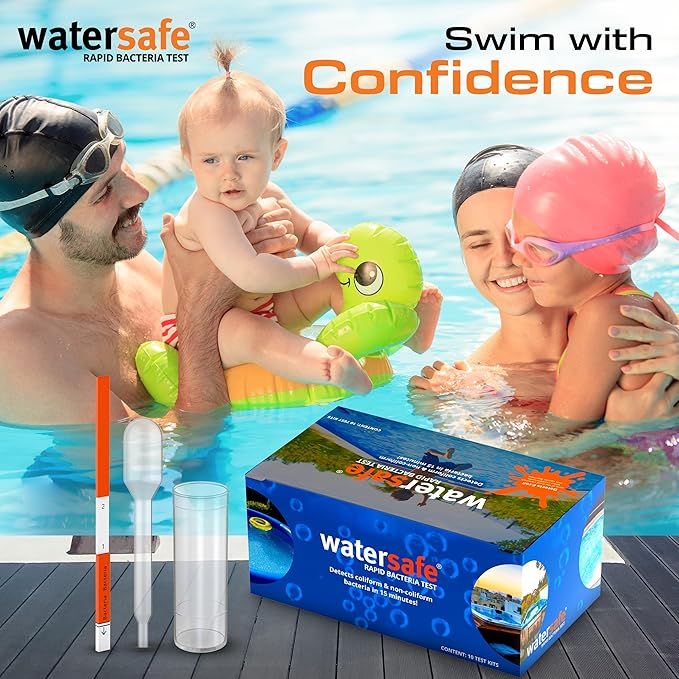 Pool and Spa Rapid Bacteria Test by Watersafe, Test Strips to Detect Down to 1 - Image 8