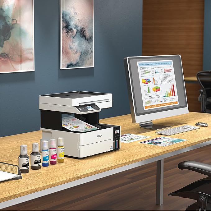 Epson EcoTank Pro ET-5150 Wireless Color All-in-One Supertank Printer - Image 7