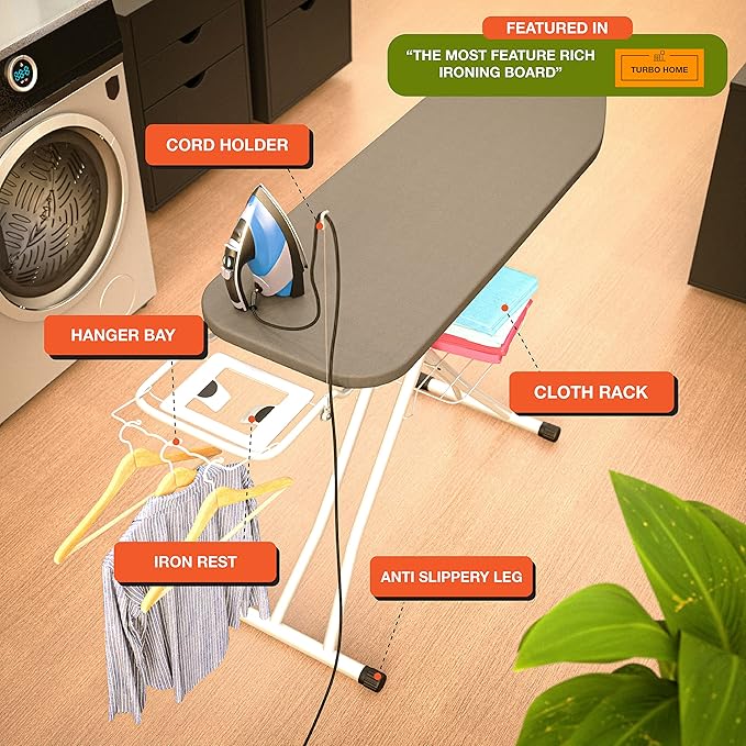 Xabitat Full Size Ironing Board 57" X 15" - Image 5