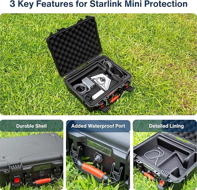 IP67 Waterproof Storage Case for Starlink Mini - Image 4