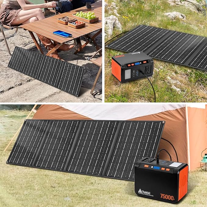 Takki 450W Peak Solar Generator 277Wh Portable Power Station - Image 2