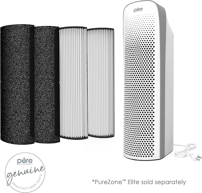 Pure Enrichment® Genuine 2-in-1 True HEPA Replacement Filter - Image 5