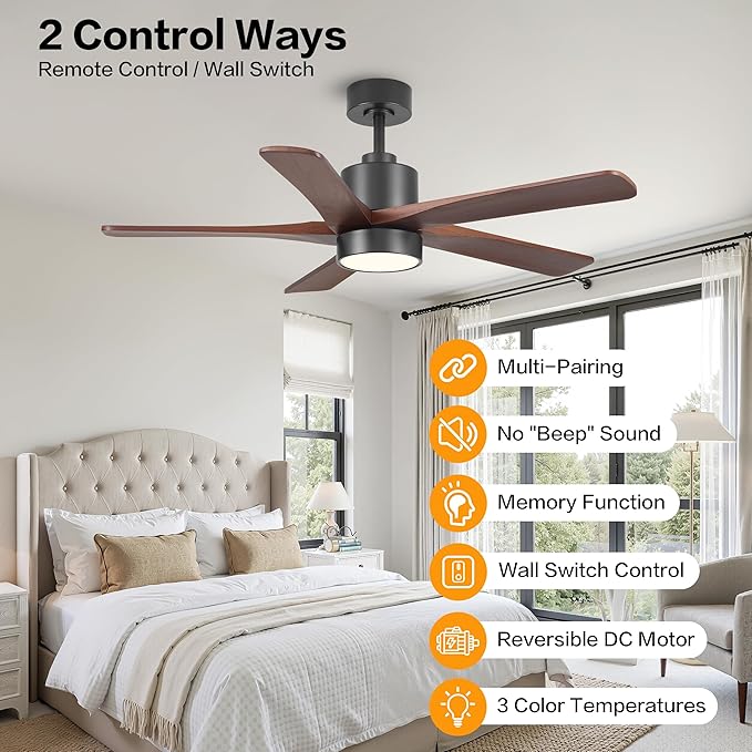 WINGBO 48 Inch DC Ceiling Fan - Image 2