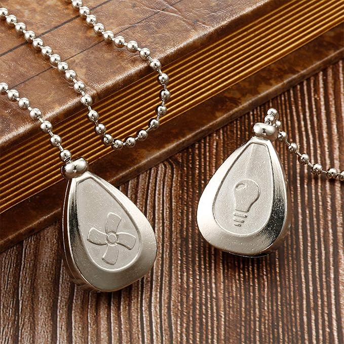Patelai 4 Pieces Ceiling Fan Pull Chain Extender Ornament 12 Inch Ceiling Pull - Image 2
