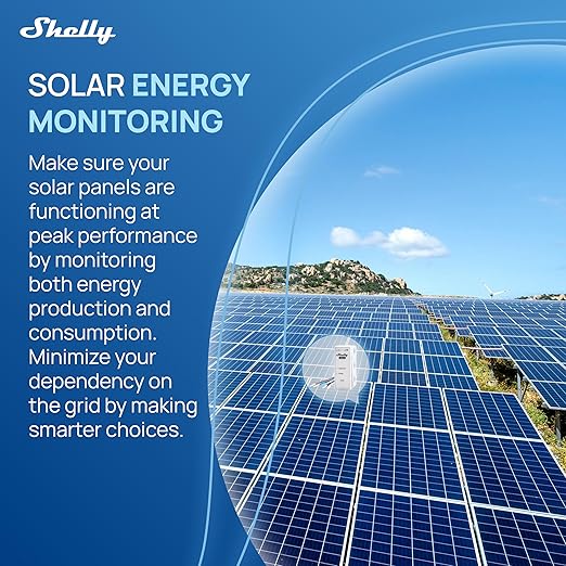 Shelly 3EM-63W Gen3 | Wi-Fi Operated Smart 3-Phase Energy Meter | Home - Image 4