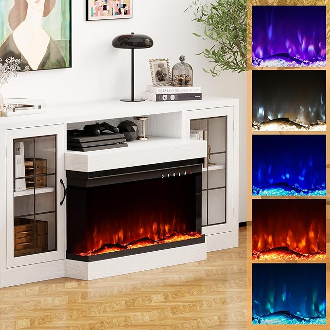 CharaVector 63 inch Fireplace TV Stand - Image 5