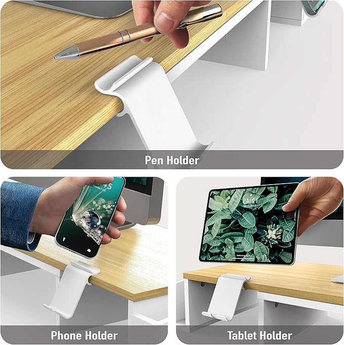 Simple Houseware Desk Dual Monitor Stand Riser - Image 4