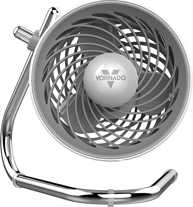Vornado Pivot Personal Air Circulator, Desk Fan, Ice White - Image 7