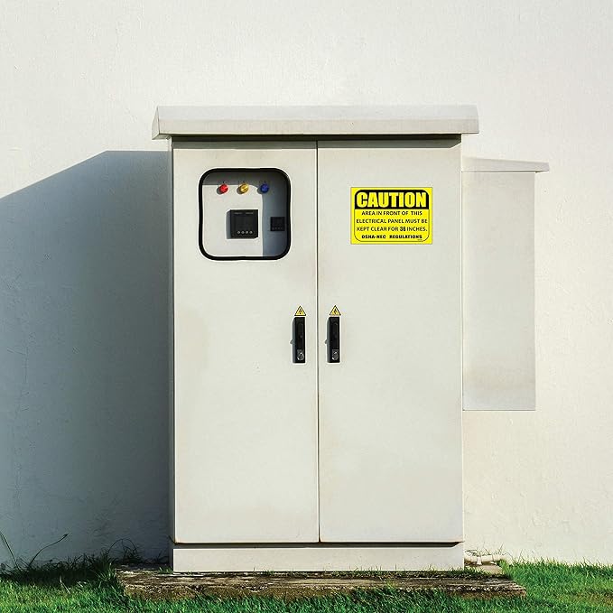 Caution Area in Front of This Electrical Panel Must Be Kept Clear - Image 3