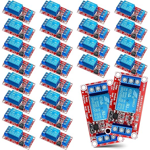 Kigeli 24 Pcs 5v Relay Module One Channel Switch - Image 6