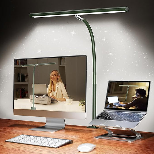 Airlonv LED Desk Lamp for Office Home, Eye-Caring Desk Light by Airlonv