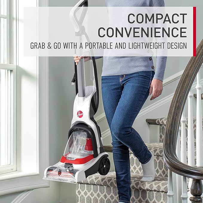 Hoover PowerDash Pet+ Compact Carpet Cleaner Machine, Lightweight Carpet - Image 5