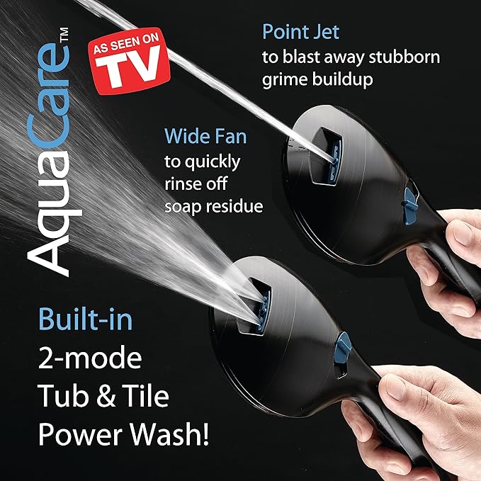Hotel Spa AquaCare As-Seen-On-TV High Pressure Handheld/Rain 50-mode 3-way - Image 4