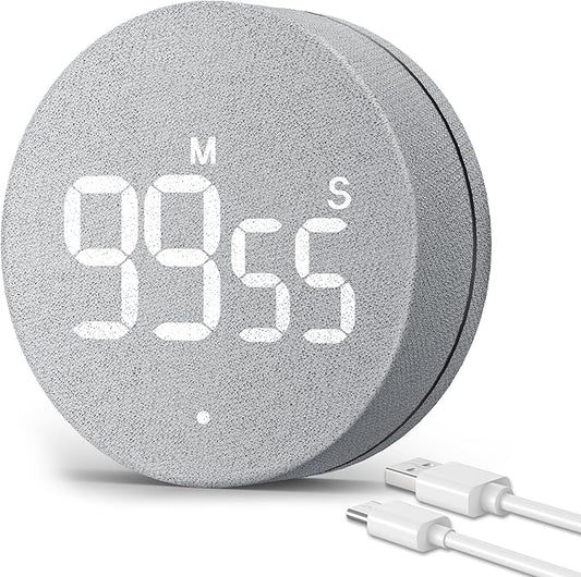 AVINIA Desk Timer for Productivity Magnetic Digital Kitchen Timer Rechargeable by AVINIADigitalTimer