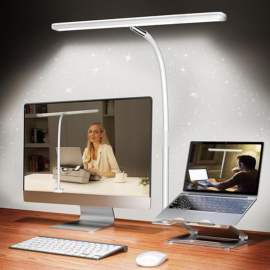 Airlonv LED Desk Lamp for Office Home, Eye-Caring Desk Light by Airlonv