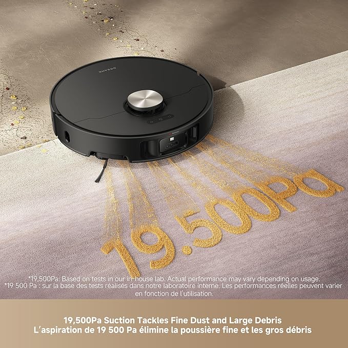 DREAME L50 Ultra Robot Vacuum and Mop Black - Image 5