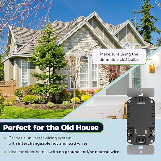 TOPGREENER Motion Sensor Light Switch, Occupancy & Vacancy Motion Sensor Switch - Image 7