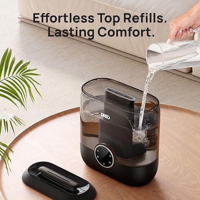 DREO Smart Humidifiers for Bedroom, 6L Top Fill Supersized Cool Mist Humidifier - Image 7